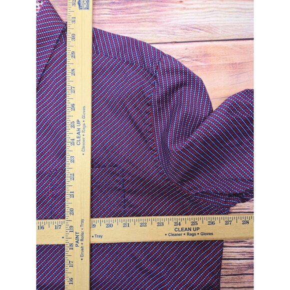 Johnston & Murphy Mens Geometric Print Dress Shirt XXL NWOT - Picture 9 of 9